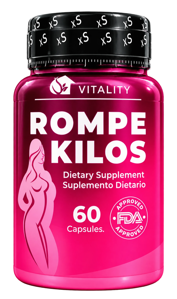 Frasco de Rompe Kilos Vitality, 60 cÃ¡psulas