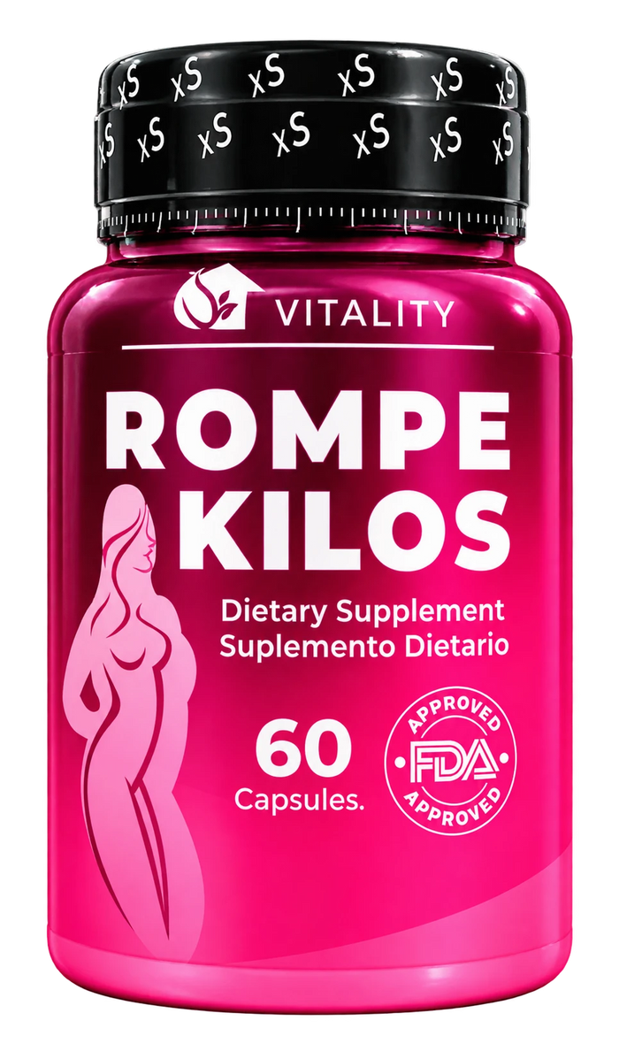 Frasco de Rompe Kilos Vitality, 60 cÃ¡psulas